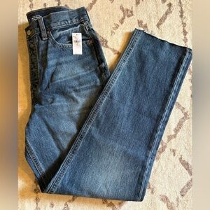 NWT Old Navy extra high rise sky hi straight size 10 tall